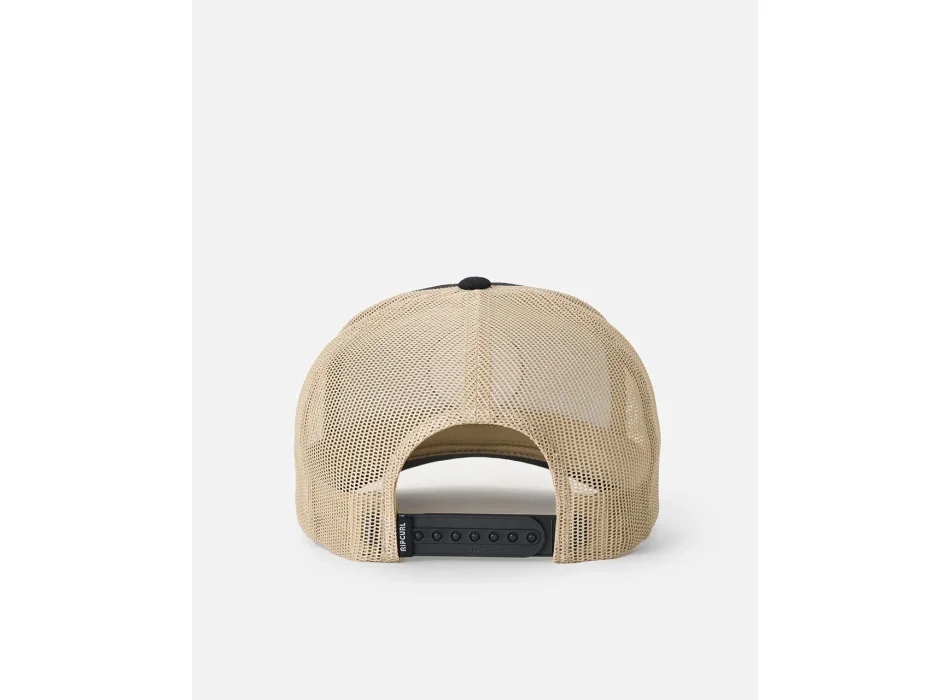RIP CURL CUSTOM CURVE TRUCKER CAPPELLO BLACK KHAKI