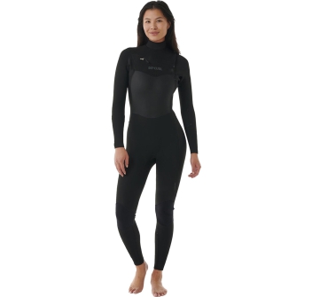 RIP CURL DAWN PATROL 4/3 MUTA INVERNALE DONNA FRONT ZIP