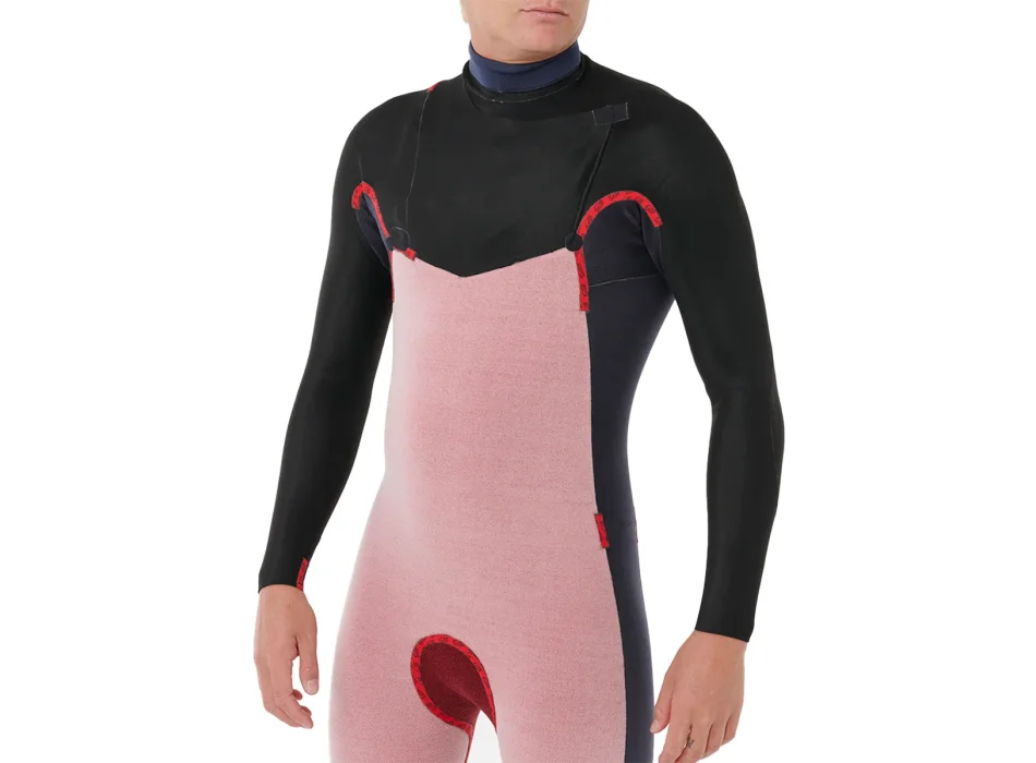 RIP CURL DAWN PATROL 4/3 MUTA INVERNALE FRONT ZIP