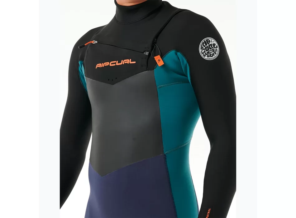 RIP CURL DAWN PATROL 4/3 MUTA INVERNALE FRONT ZIP PURPLE NIGHT