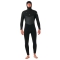 RIP CURL DAWN PATROL 6/4 MUTA INVERNALE CHEST ZIP CON CAPPUCCIO