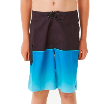 RIP CURL DAWN PATROL BOARDSHORTS 24" BOY BLACK BLUE