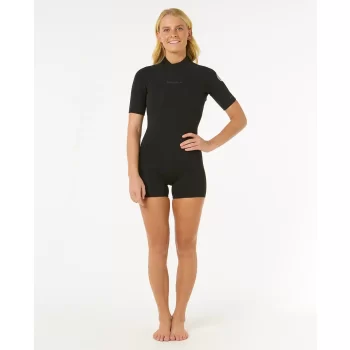 RIP CURL DAWN PATROL ECO 2/2 MUTA PRIMAVERILE BACKZIP BLACK