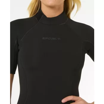 RIP CURL DAWN PATROL ECO 2/2 MUTA PRIMAVERILE BACKZIP BLACK