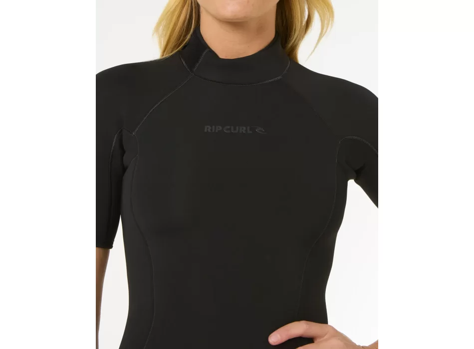 RIP CURL DAWN PATROL ECO 2/2 MUTA PRIMAVERILE BACKZIP BLACK