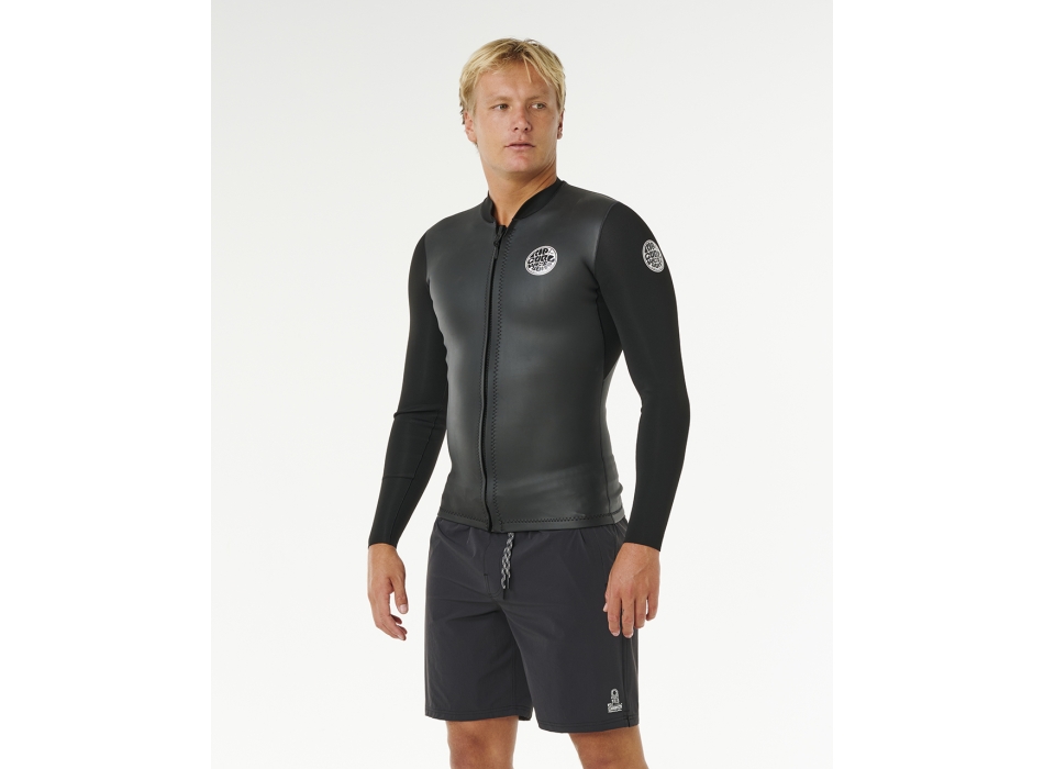 RIP CURL DAWN PATROL FZ CORPETTO BLACK 1.5ES