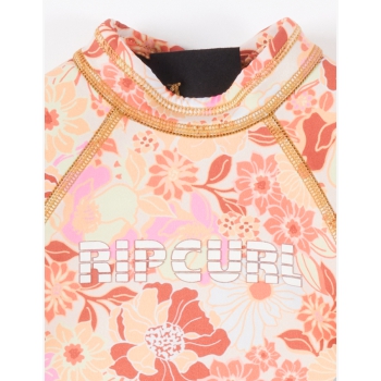 RIP CURL DAWN PATROL MUTA ESTIVA GROMS BACK ZIP PEACH