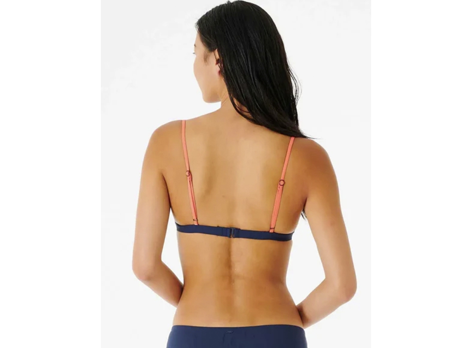 RIP CURL DEAY BREAK TOP BIKINI MULTI FIXED NAVY