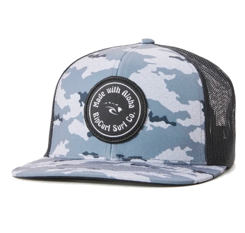 RIP CURL DESTINATIONS TRUCKER CAPPELLO BLACK GREY