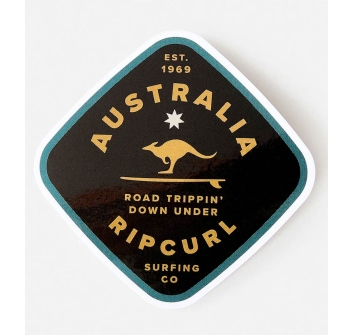 RIP CURL DESTO STICKER ADESIVO AUSTRALIA ROAD TRIPPIN
