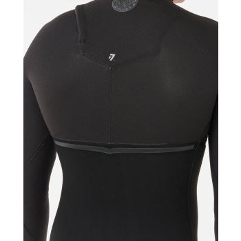 RIP CURL E-BOMB 4/3 MUTA INVERNALE CHEST ZIP BLACK