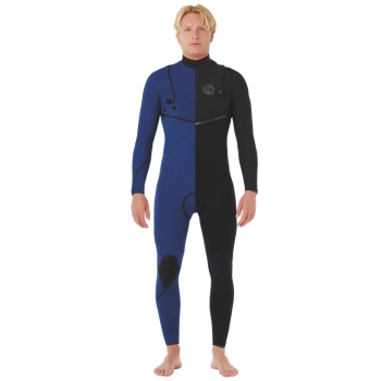 RIP CURL E-BOMB 4/3 MUTA INVERNALE CHEST ZIP BLACK