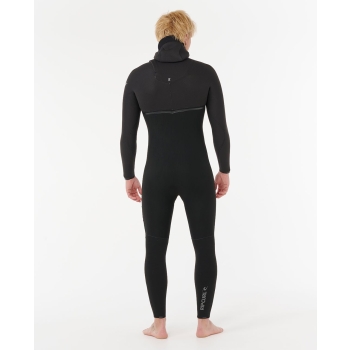 RIP CURL E-BOMB 5/3 MUTA INVERNALE CHEST ZIP BLACK
