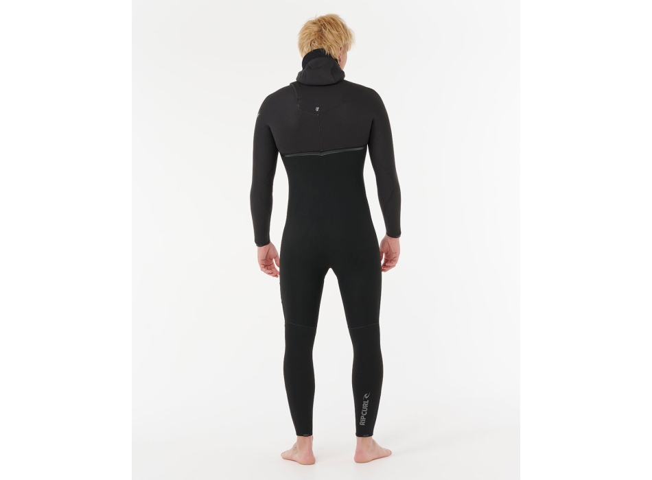 RIP CURL E-BOMB 5/3 MUTA INVERNALE CHEST ZIP BLACK
