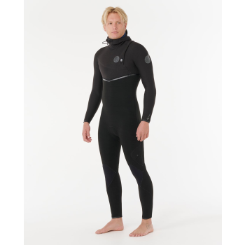 RIP CURL E-BOMB 5/3 MUTA INVERNALE CHEST ZIP BLACK