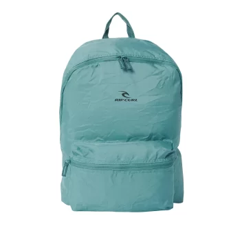 RIP CURL ECO PACKABLE ZAINO RIPIEGABILE 17L BLUE STONE