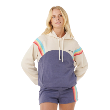 RIP CURL FELPA CON CAPPUCCIO SURF REVIVAL HOOD BLUE
