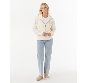 RIP CURL FELPA ESTIVA CON ZIP SUMMER HOOD BONE