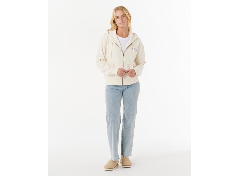 RIP CURL FELPA ESTIVA CON ZIP SUMMER HOOD BONE