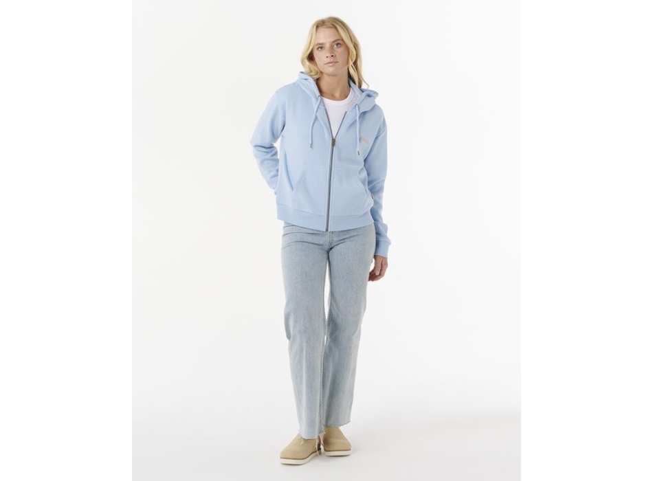 RIP CURL FELPA ESTIVA CON ZIP SUMMER HOOD MID BLUE