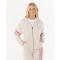 RIP CURL SURF REVIVAL ZIP THRU FELPA CON CAPPUCCIO OATMEAL MARLE