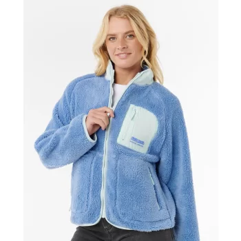 RIP CURL FELPA IN PILE SHORE BREAK DONNA BLUE