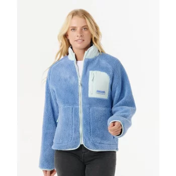 RIP CURL FELPA IN PILE SHORE BREAK DONNA BLUE