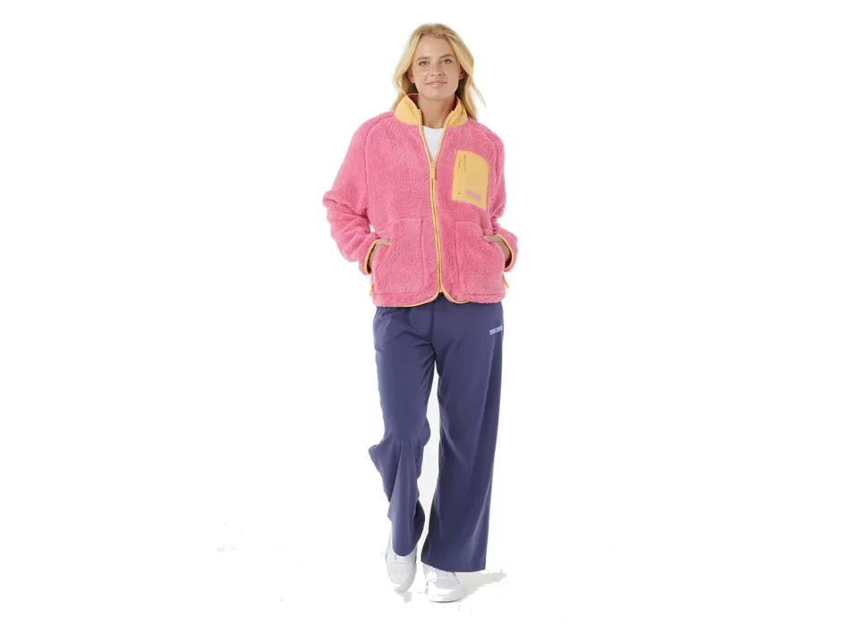 RIP CURL FELPA IN PILE SHORE BREAK DONNA PINK