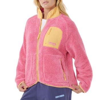 RIP CURL FELPA IN PILE SHORE BREAK DONNA PINK