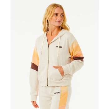 RIP CURL FELPA ZIP CON CAPPUCCIO SURF REVIVAL