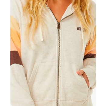 RIP CURL FELPA ZIP CON CAPPUCCIO SURF REVIVAL