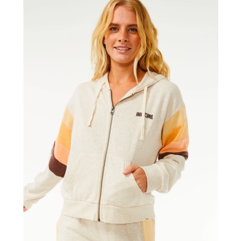 RIP CURL FELPA ZIP CON CAPPUCCIO SURF REVIVAL