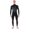 RIP CURL FLASHBOMB 3/2 MUTA INVERNALE FRONT ZIP BLACK