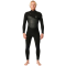 RIP CURL FLASHBOMB 3/2 MUTA INVERNALE FRONT ZIP BLACK