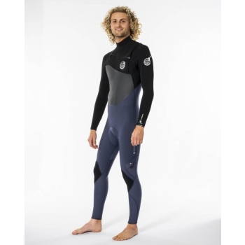 RIP CURL FLASHBOMB 3/2 MUTA INVERNALE FRONT ZIP SLATE