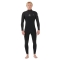RIP CURL FLASHBOMB 5/3 MUTA INVERNALE CHEST ZIP BLACK