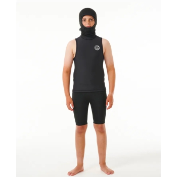 RIP CURL FLASHBOMB POLYPRO HOOD VEST CORPETTO CON CAPPUCCIO 2MM BAMBINO