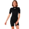 RIP CURL 2MM FREELITE MUTA CORTA DONNA BLACK