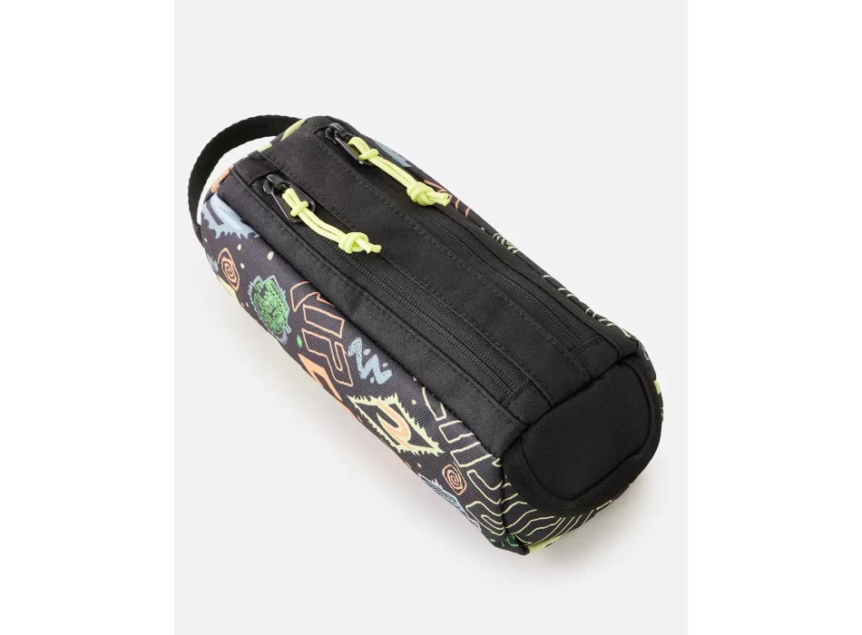 RIP CURL GLOBAL PENCIL CASE ASTUCCIO DOPPIO