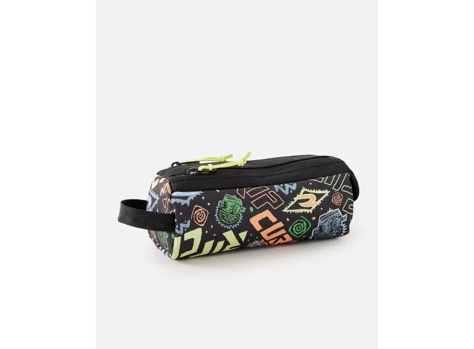 RIP CURL GLOBAL PENCIL CASE ASTUCCIO DOPPIO