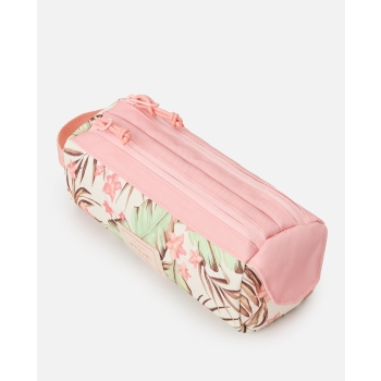 RIP CURL GLOBAL PENCIL CASE ASTUCCIO DOPPIO BONE