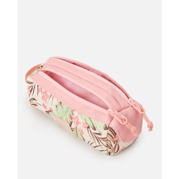 RIP CURL GLOBAL PENCIL CASE ASTUCCIO DOPPIO BONE