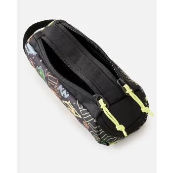 RIP CURL GLOBAL PENCIL CASE ASTUCCIO DOPPIO