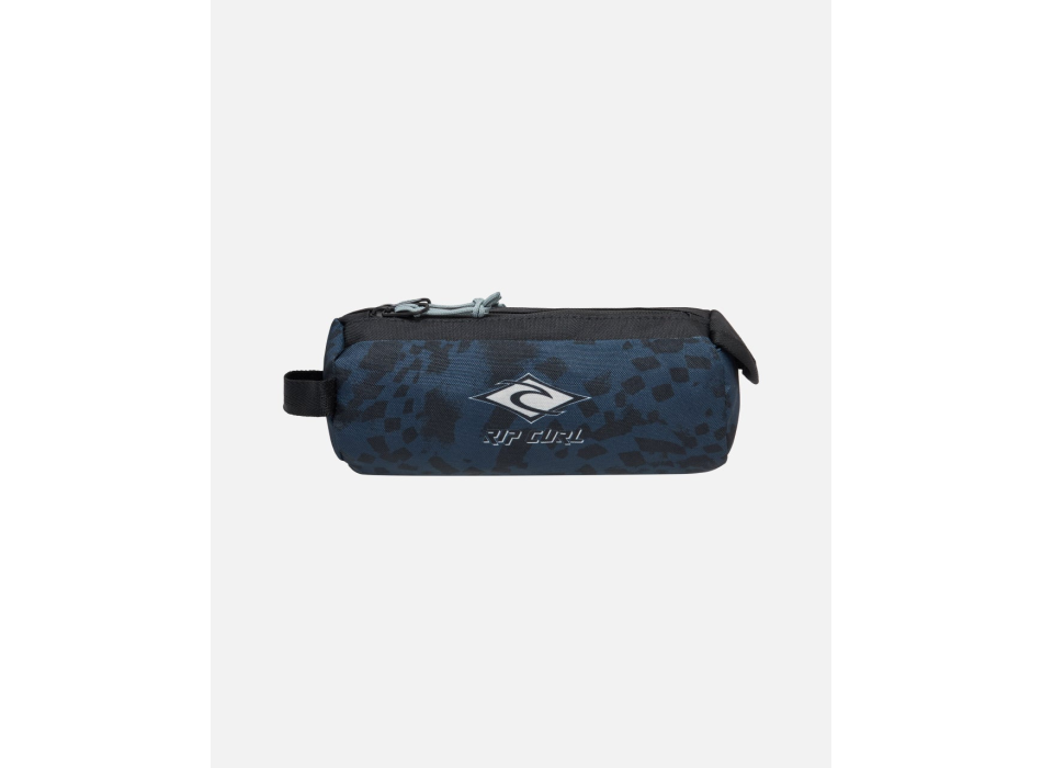 RIP CURL GLOBAL PENCIL CASE ASTUCCIO DOPPIO NAVY