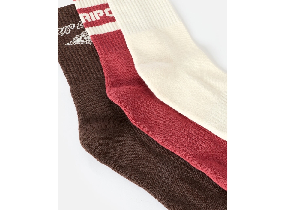 RIP CURL ICONS OF SURF 3 PACK CALZINI