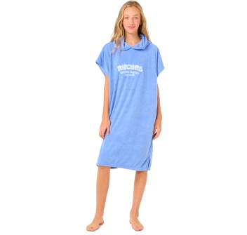 RIP CURL ICONS PONCHO PER RAGAZZA 8-14 ANNI BLUE