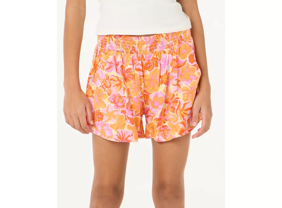 RIP CURL ISLAND BLISS SHORT PANTALONCINI RAGAZZA MULTI