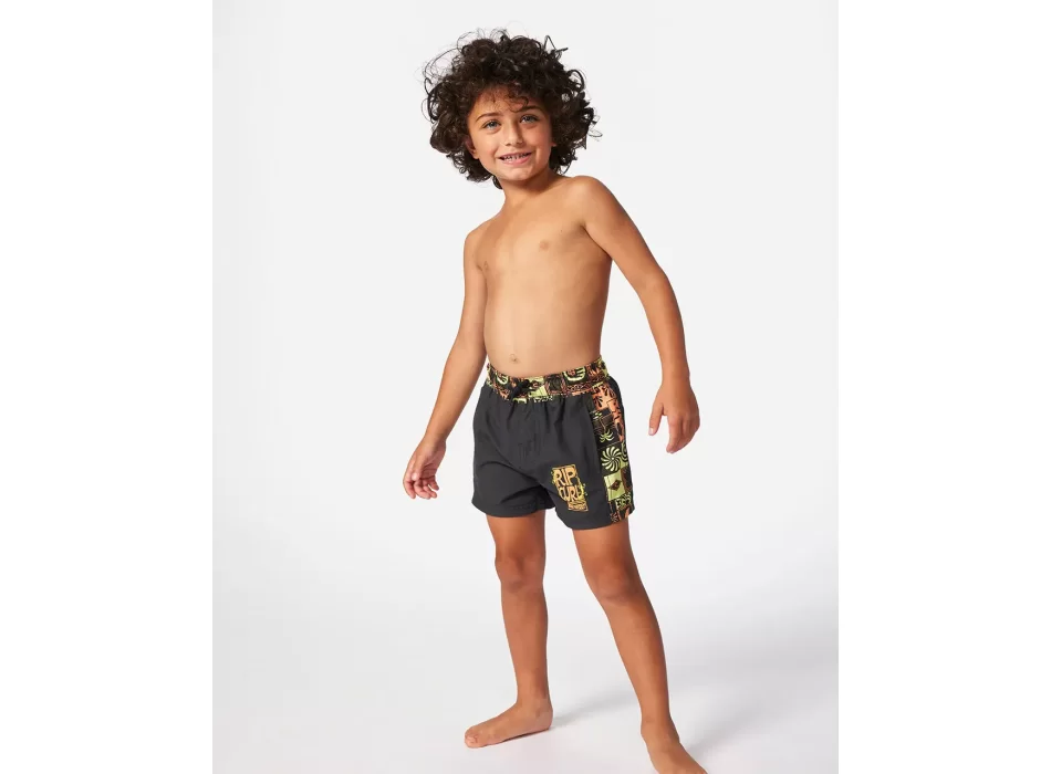 RIP CURL KEV ENERGY BLOCK PANTALONCINO VOLLEY BOY 1-8 ANNI 