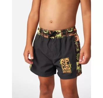 RIP CURL KEV ENERGY BLOCK PANTALONCINO VOLLEY BOY 1-8 ANNI 