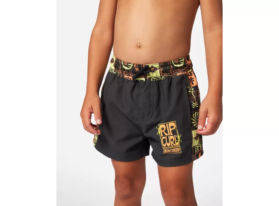 RIP CURL KEV ENERGY BLOCK PANTALONCINO VOLLEY BOY 1-8 ANNI 